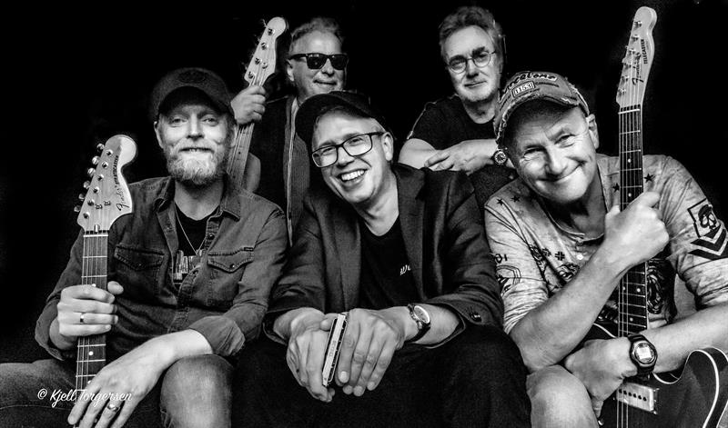 Plakat Eftaskonsert på Gregers Live Hamar. lørdag 7. februar Richard Gjems & The High Rollers