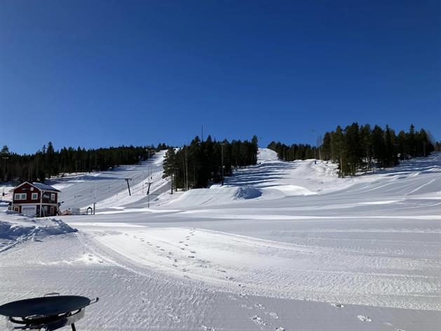 Vi bjuder på glögg, pepparkakor och skumtomtar mellan åken