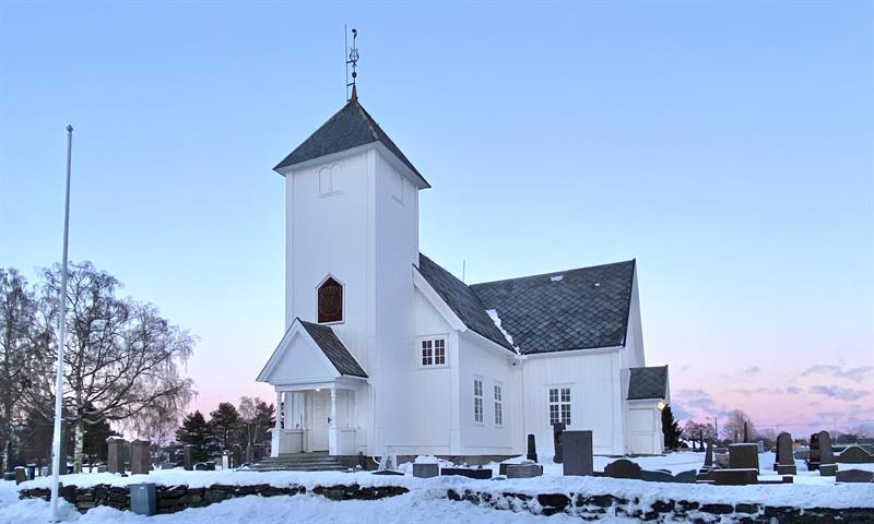 Plakat Fastesalmegudstjeneste i Ottestad kirke