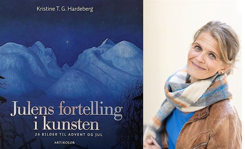 Plakat Kristine T. G. Hardeberg: Julens fortelling i kunsten