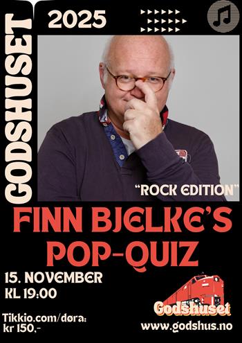 Finn Bjelke's PopQuiz - rock edition