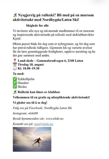 Nysgjerrig på rulleski?