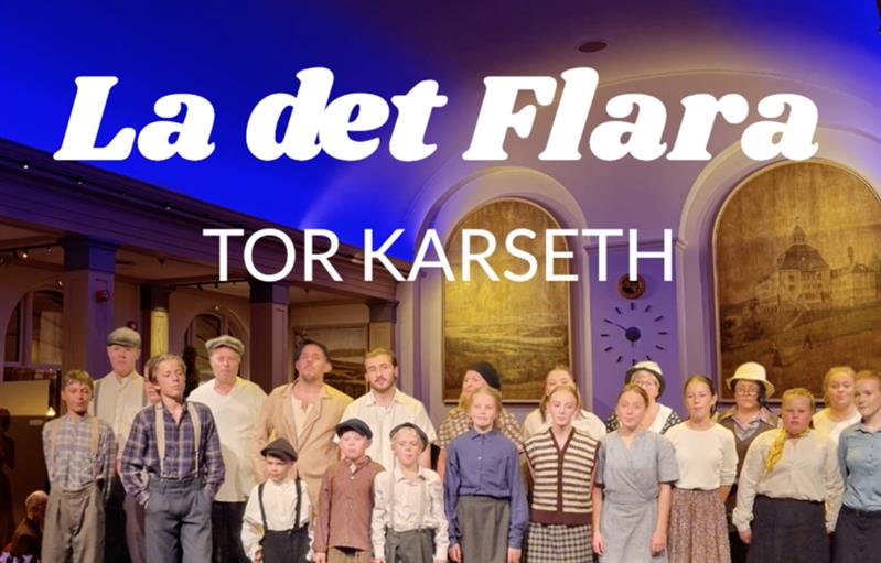 Plakat La det flara - Tor Karseth