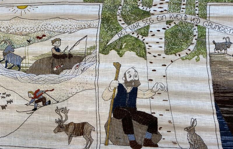 "Vinjerevla" - broderidugnaden om Aa.O.VinjesStoregut