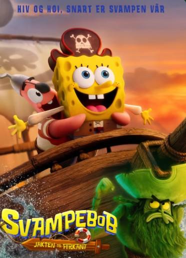 Plakat Kino - SvampeBob: Jakten på firkant