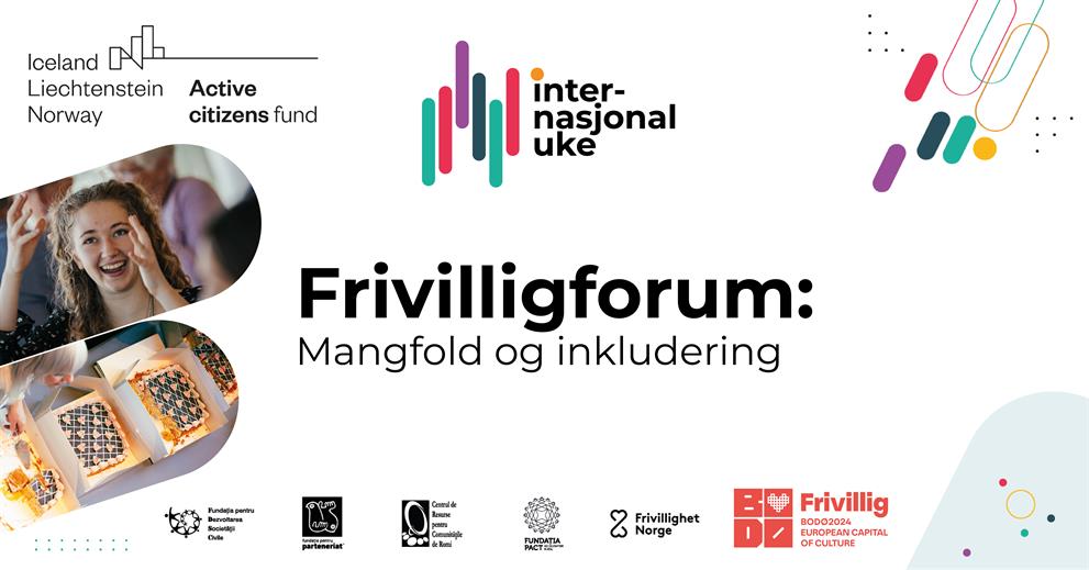 Tema for Internasjonal uke sin utgave av Frivilligforum er "Mangfold og inkludering".