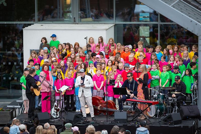 Plakat Konsert med BliMed-koret