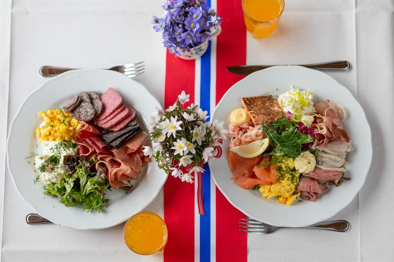 Plakat Festbuffét på 17. mai