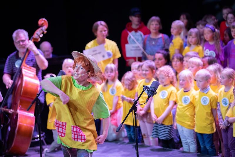 Plakat Astrid Lindgren-allsangkonsert