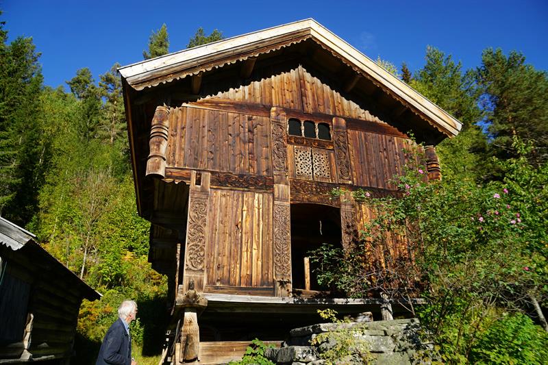 Loftet på Klauvreid i Tokke. Bygningsvern Telemark.