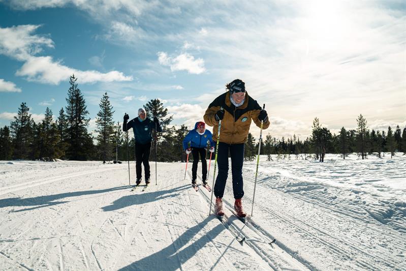 Plakat Langrennskurs på Budor - viderekommen klassisk