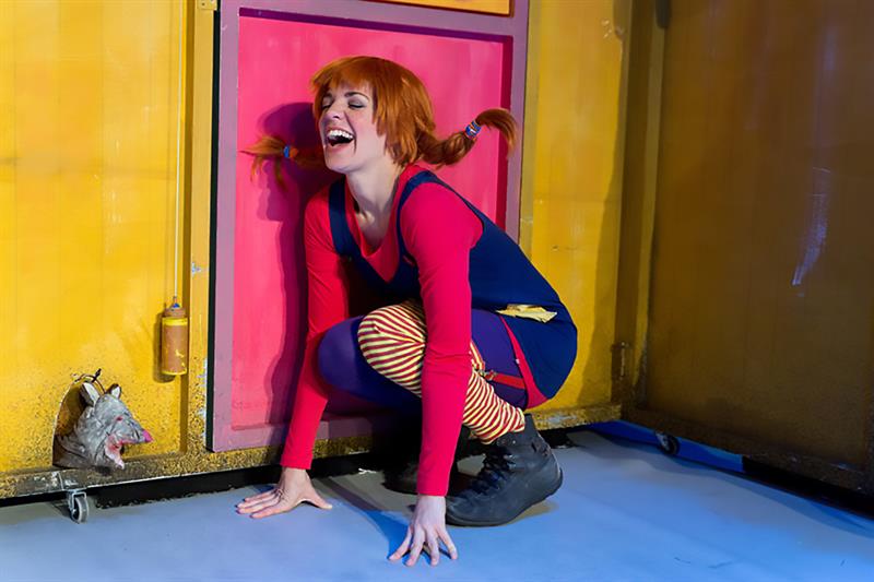Plakat Pippi feirer jul