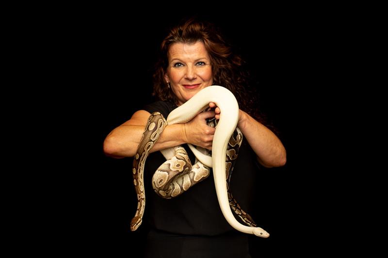 Plakat Barnas lørdag med Oslo Reptilpark - Slanger og andre dyr