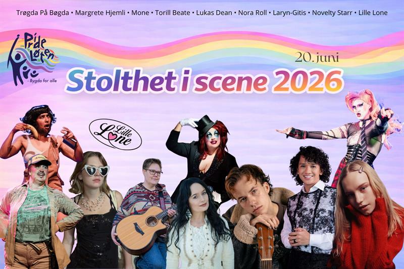 Plakat Pride Løten 2026