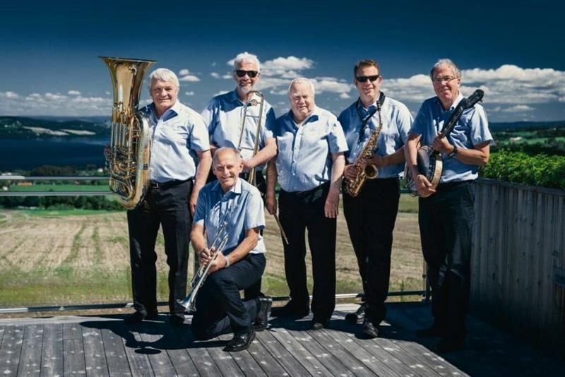 Plakat Gosen Glajazz på D/S Skibladner fra Hamar