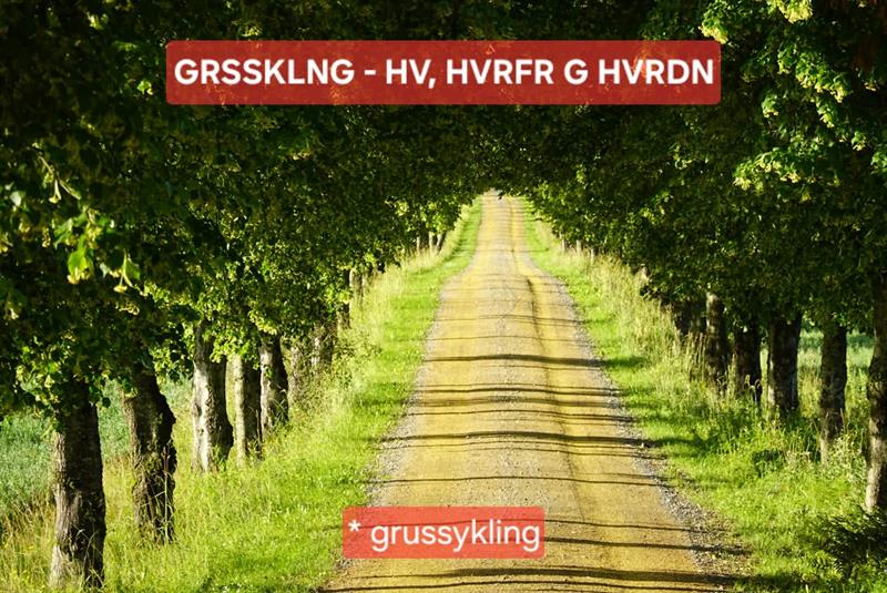 Plakat GRSSKLNG: HV, HVRFR G HVRDN