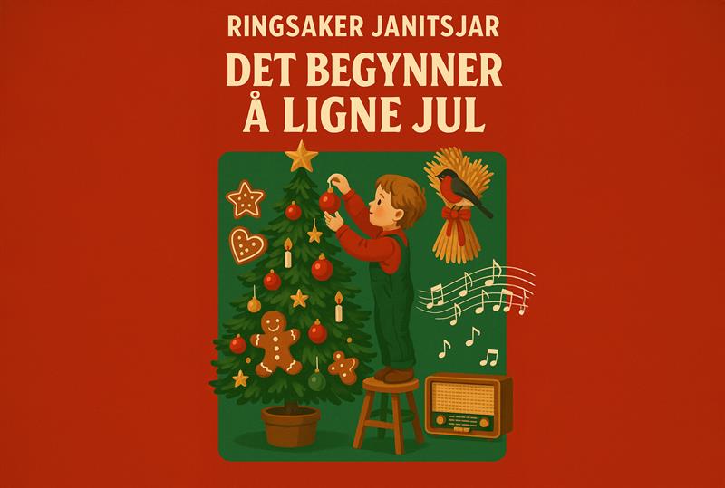 Plakat Det begynner å ligne jul