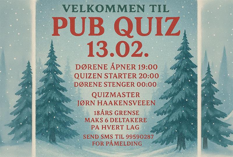 Plakat Pub-quiz