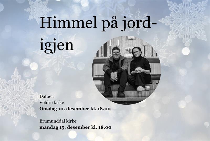 Plakat Konsert, Åpen kirke - Veldre kirke