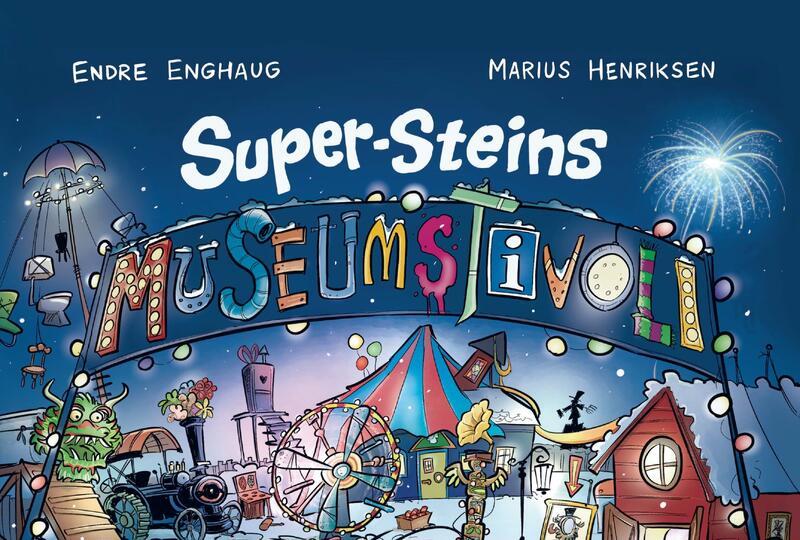 Plakat Sommerlesavslutning og Super-Stein show!