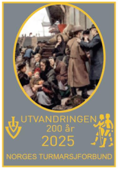 Plakat Turmarsj «Utvandringen 200 år»