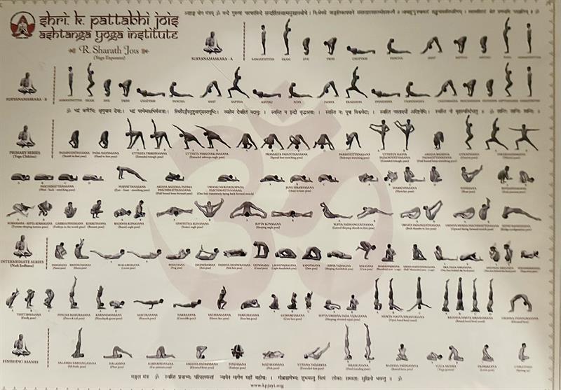 Plakat ASHTANGA WORKSHOP