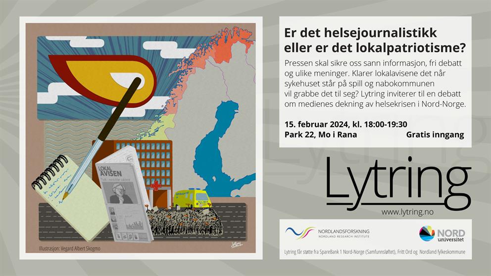 Lytring: Er det helsejournalistikk eller lokalpatriotisme?