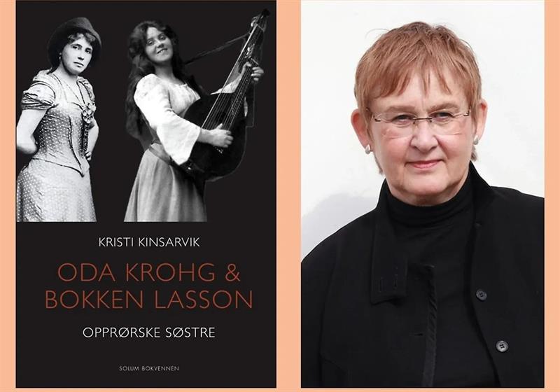 Plakat Kvinneuka: Foredrag med Kristi Kinsarvik