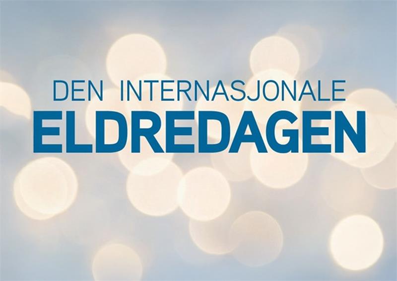 Plakat Den internasjonale eldredagen 2025