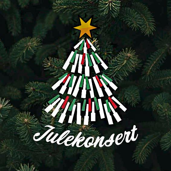Plakat Julekonsert med Toneheim Folkehøgskole