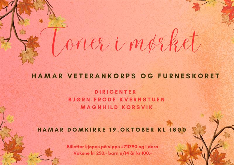 Plakat Toner i mørket