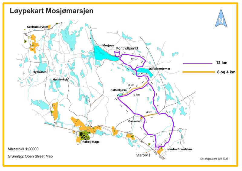 Plakat Mosjømarsjen