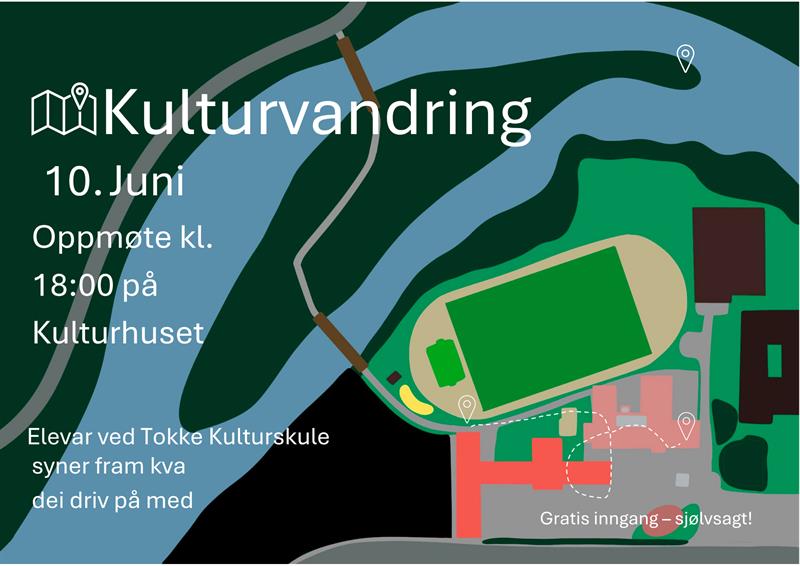 Plakat kulturvandring 10. juni