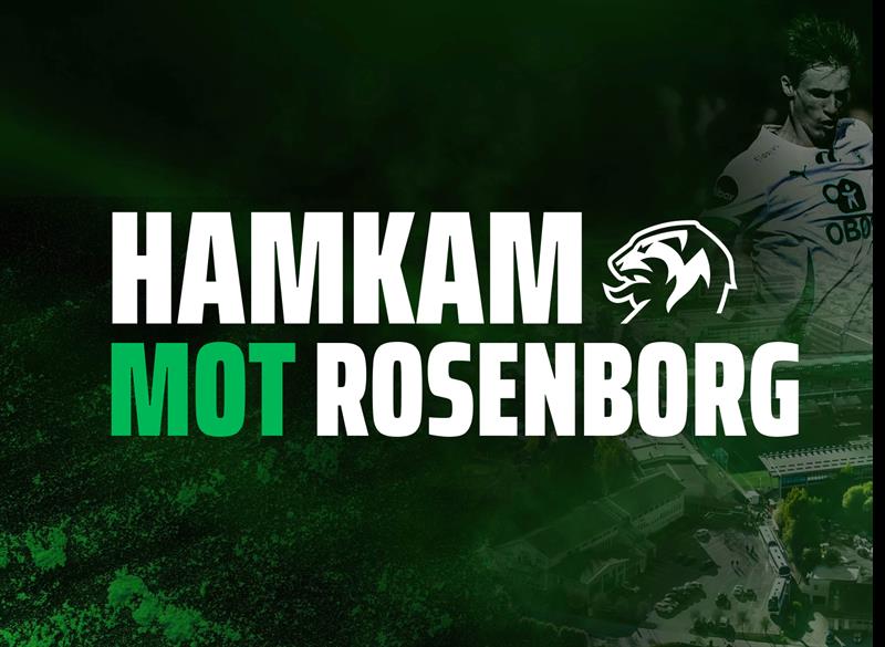 Plakat Eliteserien: HamKam - Rosenborg