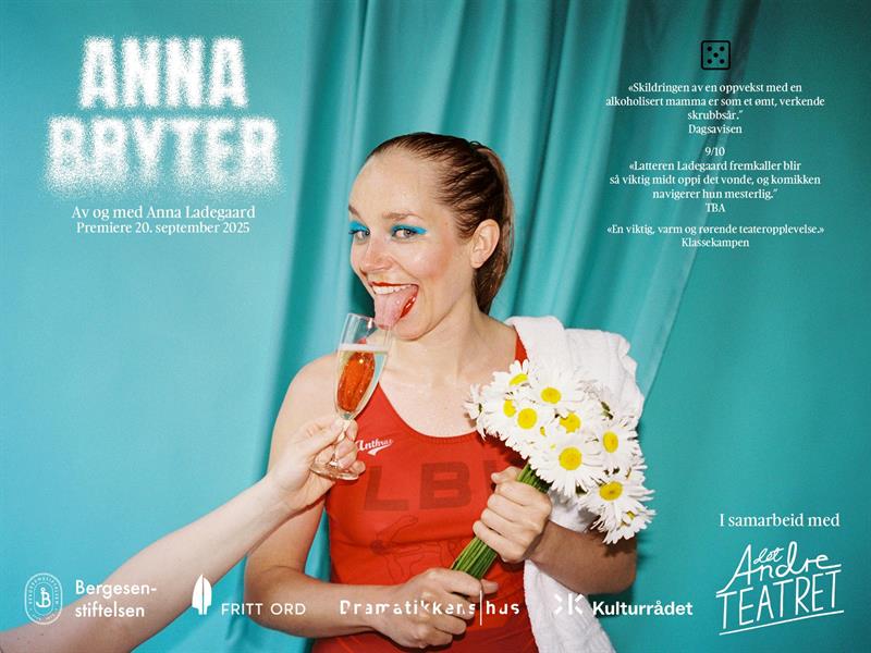 Plakat Anna bryter