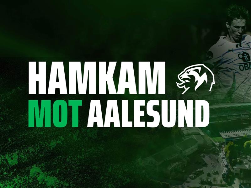 Plakat Eliteserien: HamKam - Aalesund