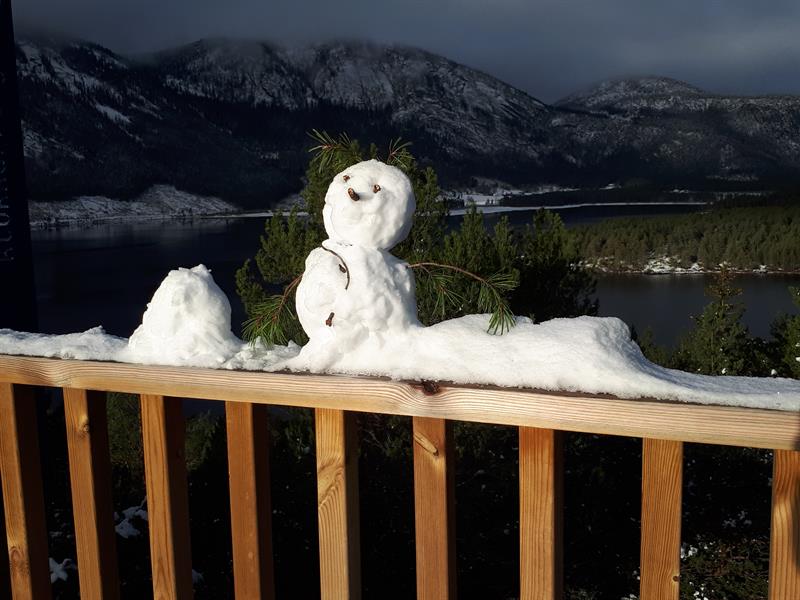 På toppen av Hamaren.