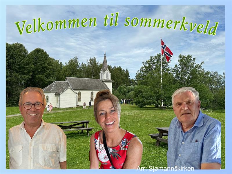 Plakat Sommerkveld i Utvandrerkirken, Ottestad