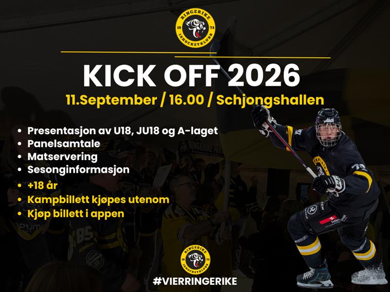 Kick off (18+) 26/27