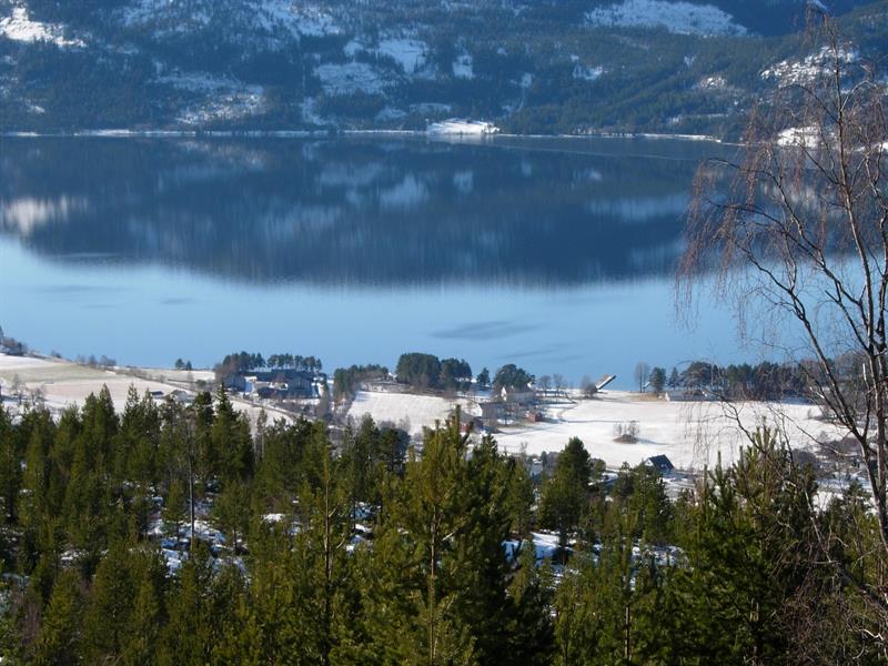 Utsikt over Fyresdal.