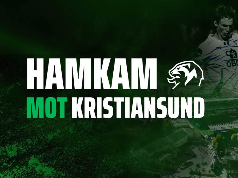 Plakat Eliteserien: HamKam - Kristiansund