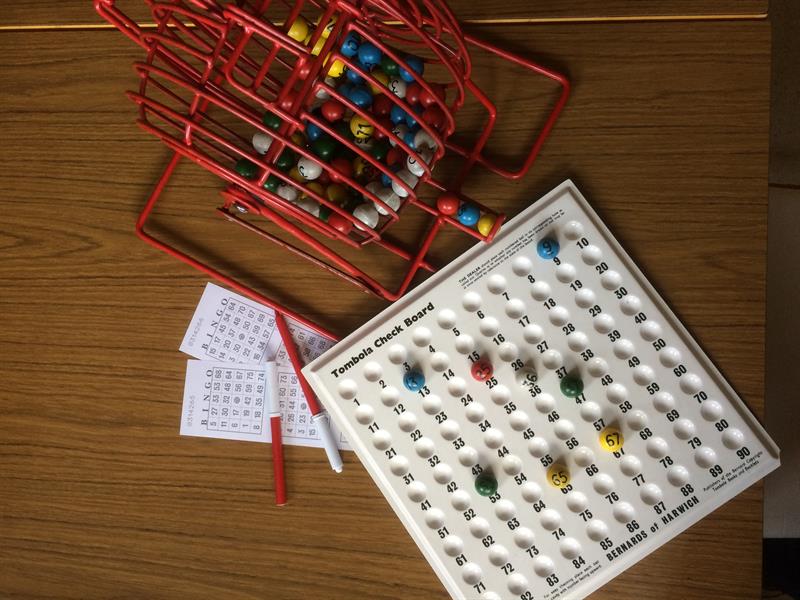 Plakat Hyggetreff med uformell Bingo