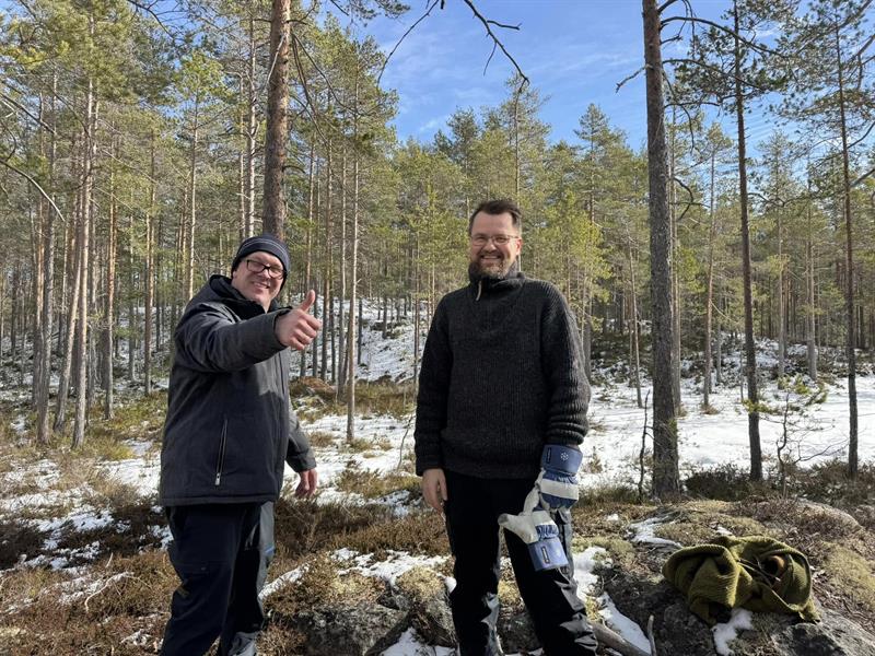 Halvard og Thomas