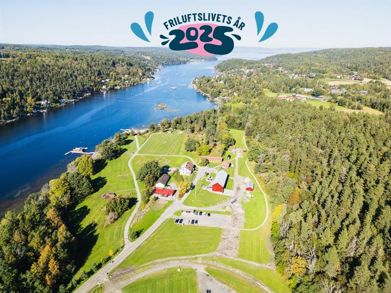 Plakat Padling og pizza fra Breivoll Gård