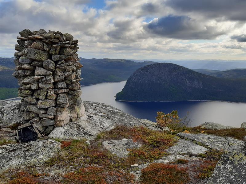 På toppen av Sandviksnipa