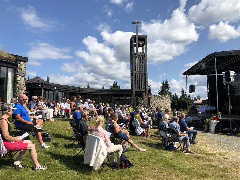 Plakat Sommerfestuka på Sjusjøen
