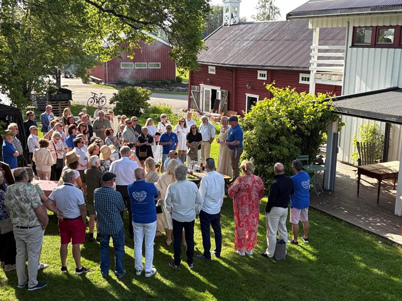 Plakat Fransk aften i Stange