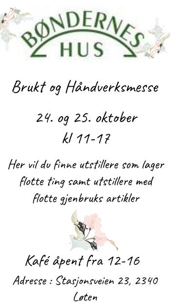 Brukt og Håndtverksmesse