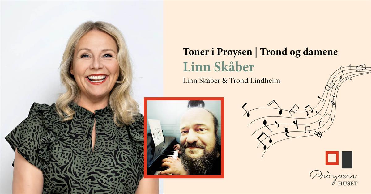 Plakat Linn Skåber - TROND OG DAMENE