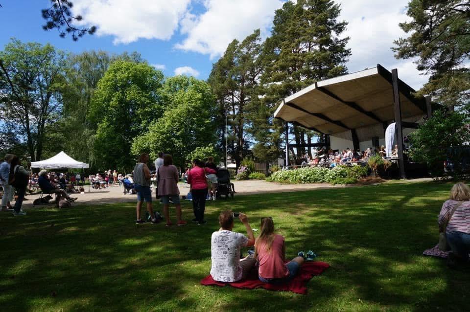 Sommerkonsert med Hønefoss Ungdomskorps